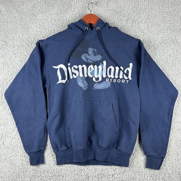 Disney Tops - Disneyland‎ Resort Walt Disney World Women's Blue Hoodie Sweater Size S School